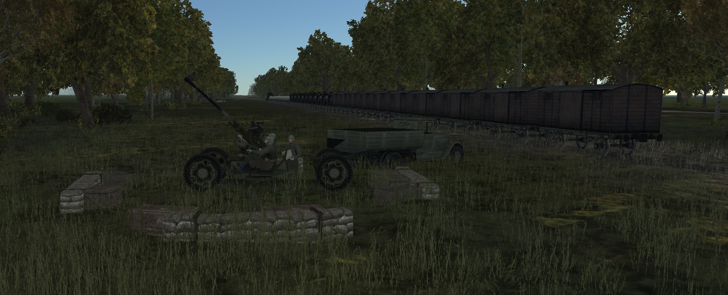 Railway supply train Railway supply train