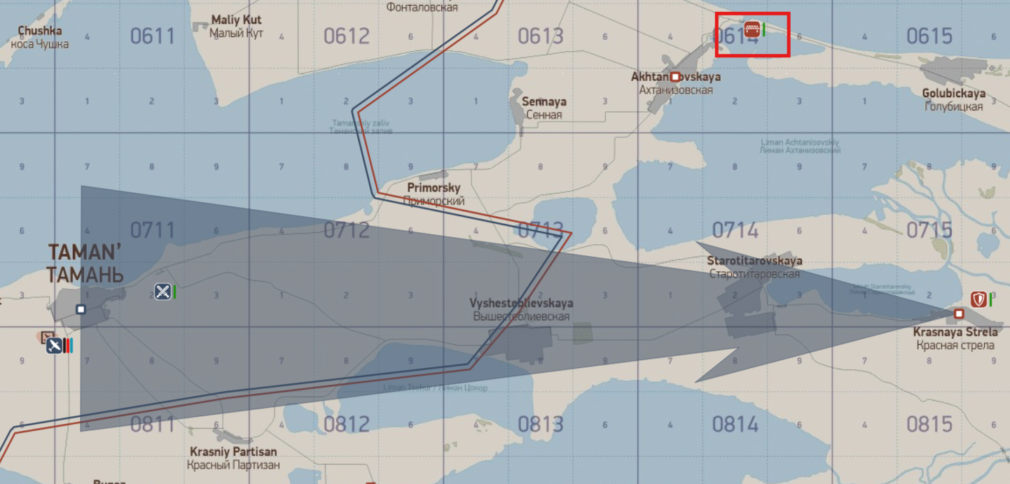 скриншот интерактивной карты