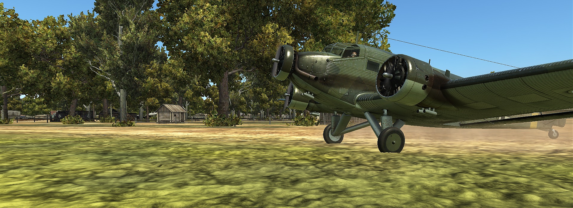 Ju-52 на разгрузке