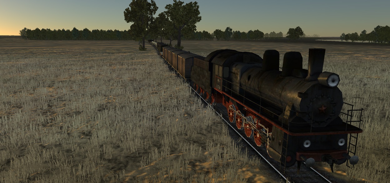 Поезд снабжения